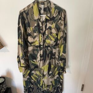 Chico's Black Label Camouflage Dress
